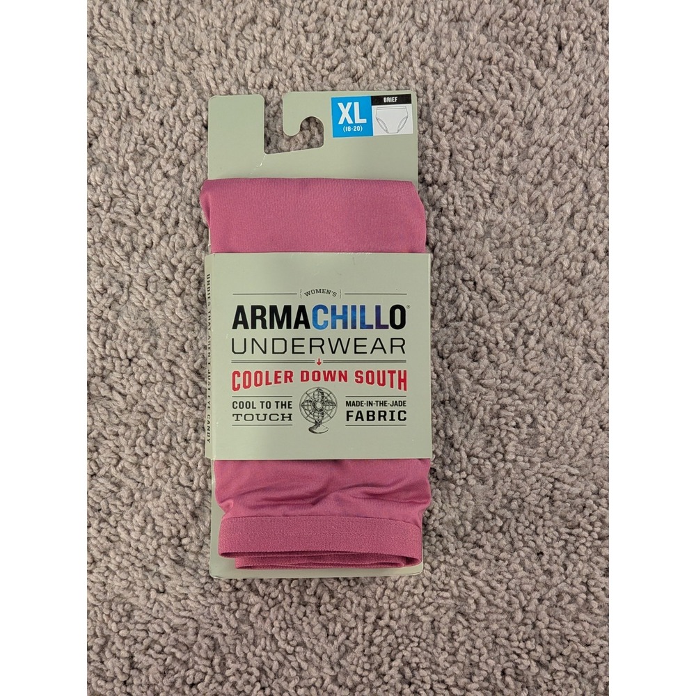 Duluth Armachillo Women's Cooling Briefs XL (18-20) Pink One Pair NWT
